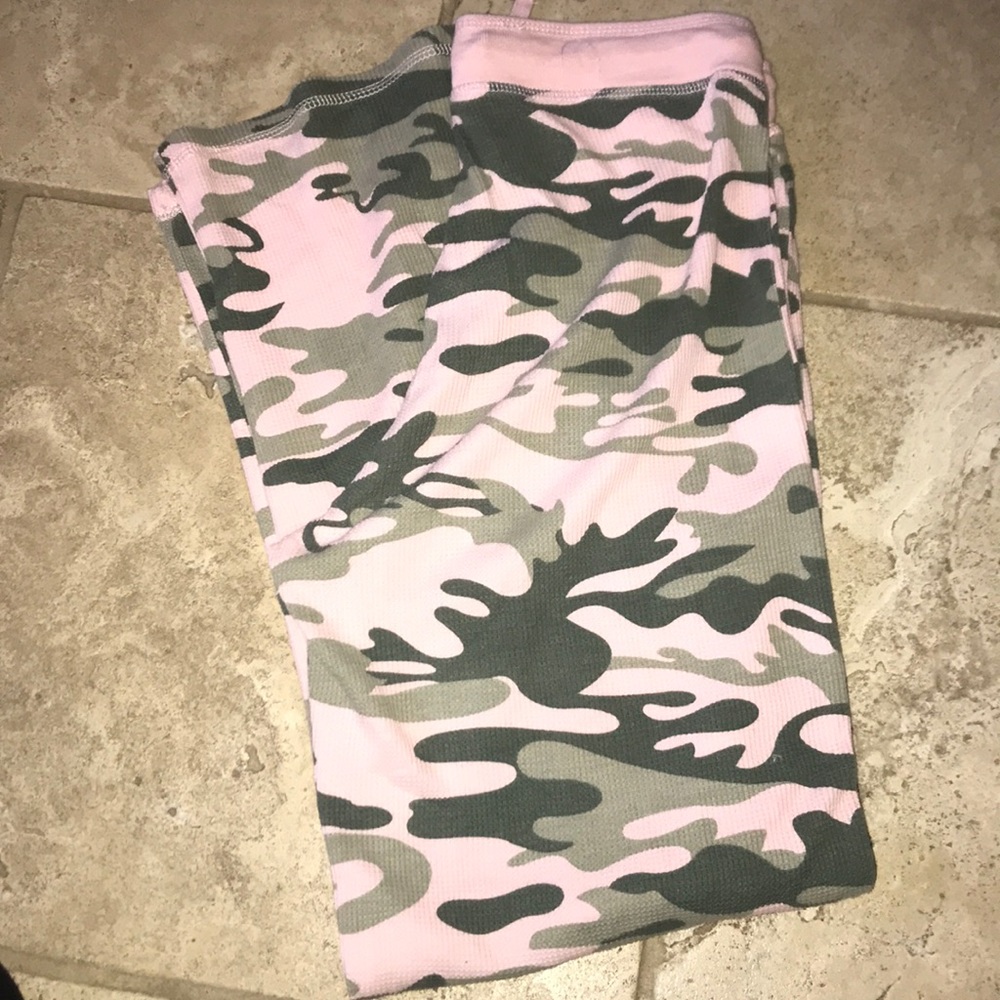 Cotton Thermal Camo Lounge pants - Picture 3 of 4